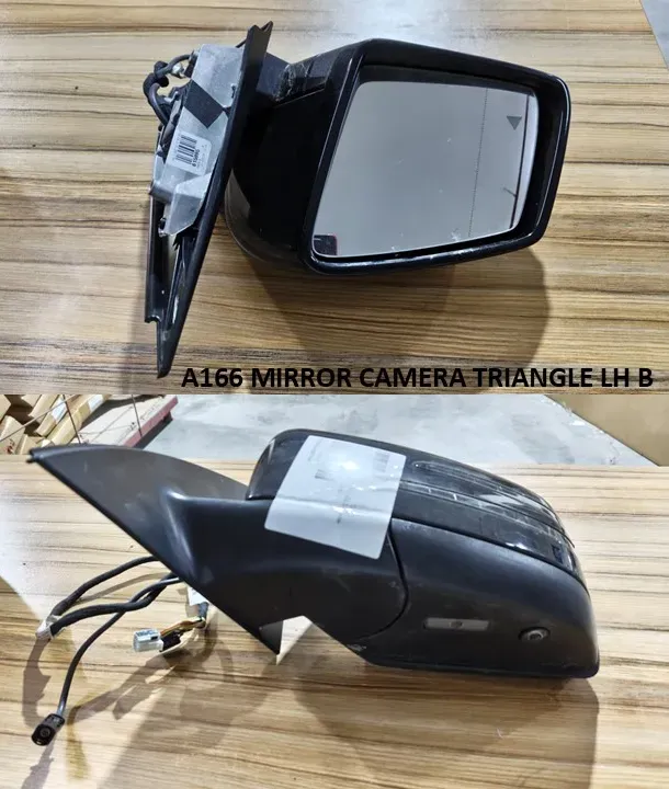 MIRROR WITH CAMERA AND TRIANGLE